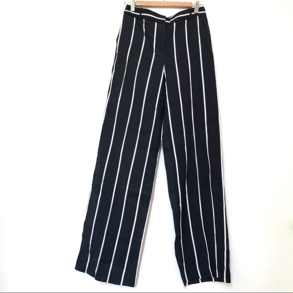 Equipment Arwen Striped Twill Wide-leg Pants - Picture 6 of 10